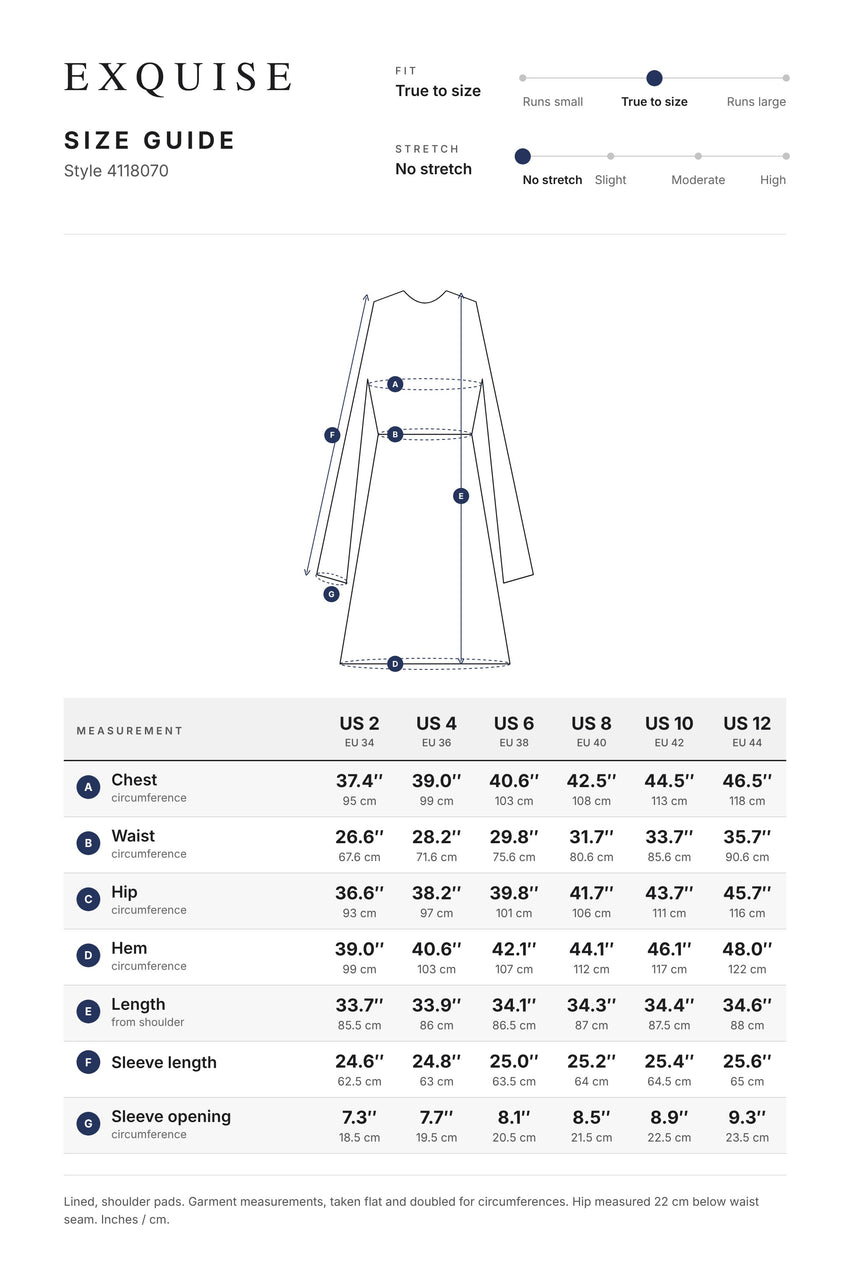 Size guide 4118070