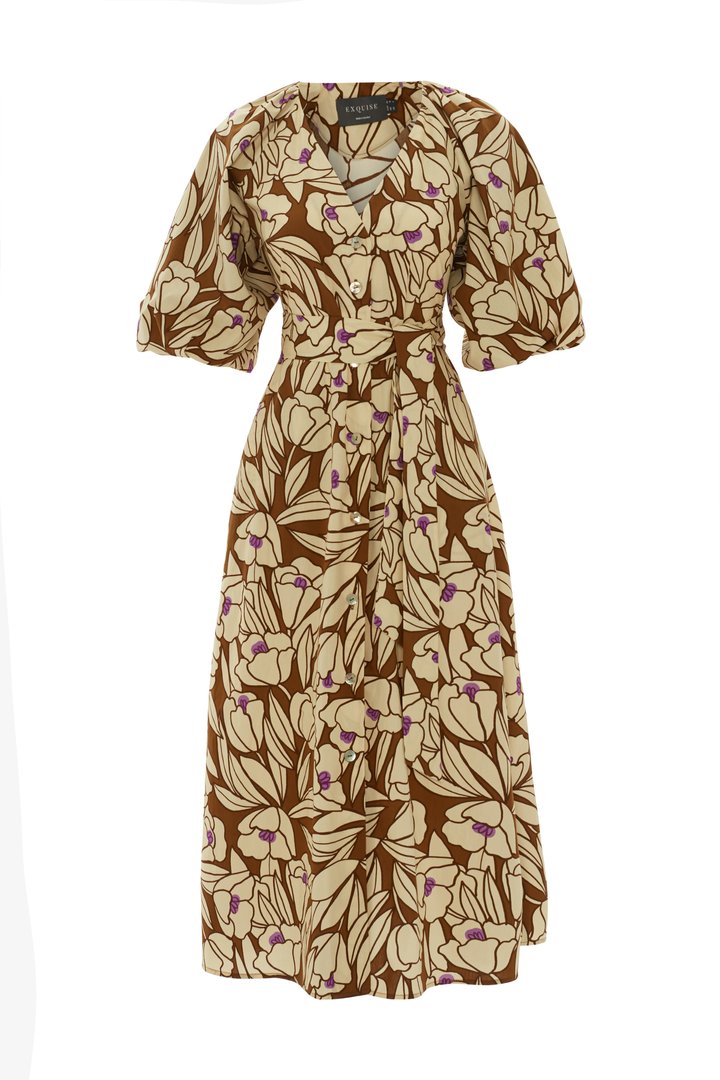 Bobo Midi Dress - MULTICOLOR