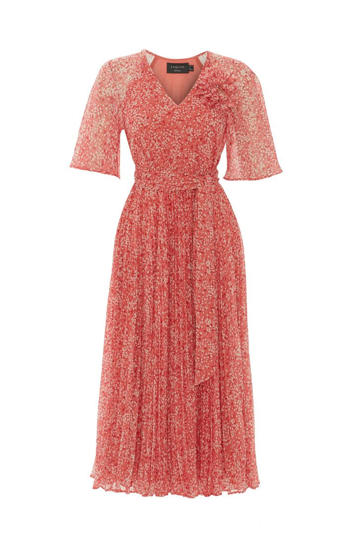 Bobo Dress Flared Dress-  PINK