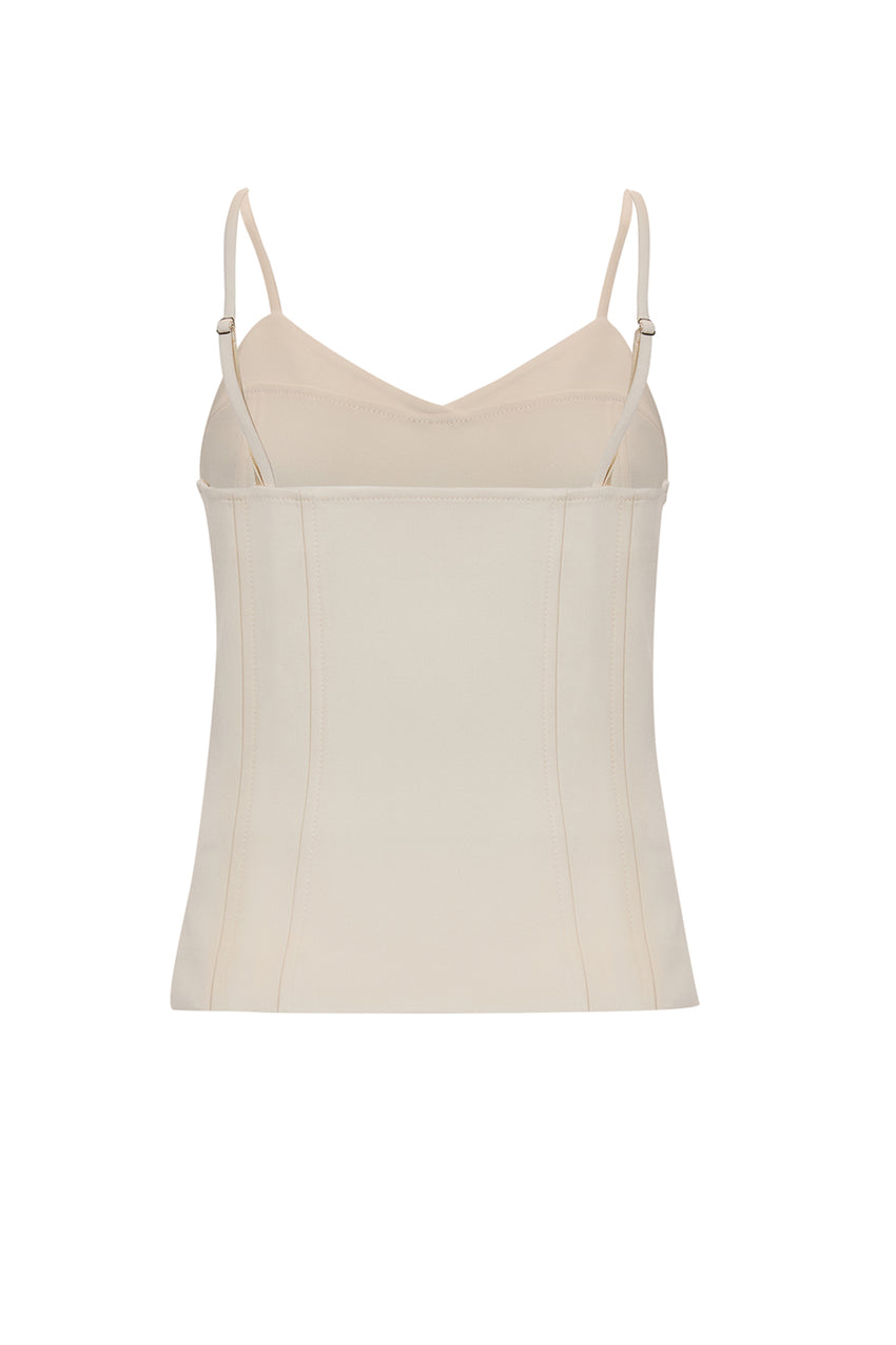 Chic Sleeveless Blouse with V-Neckline