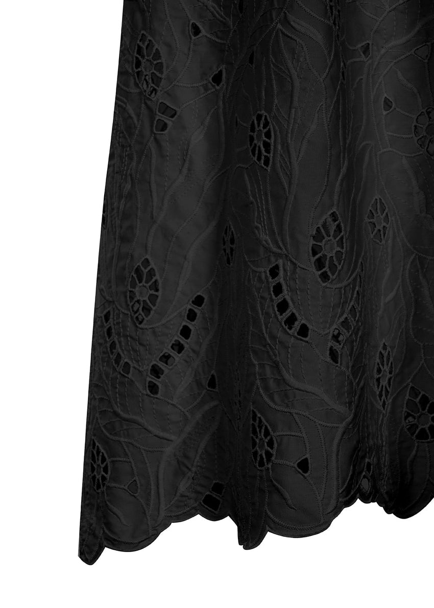 Crisp and Chic Belted Dress