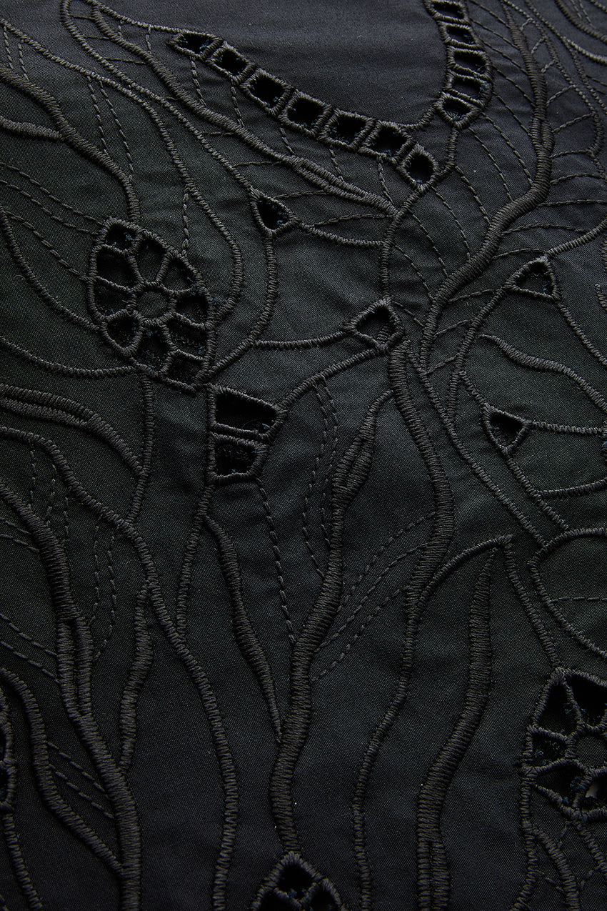 Crisp and Chic Belted Dress