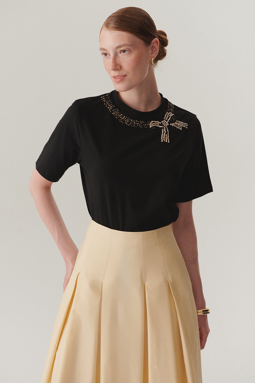 Leilani Tshirt - BLACK