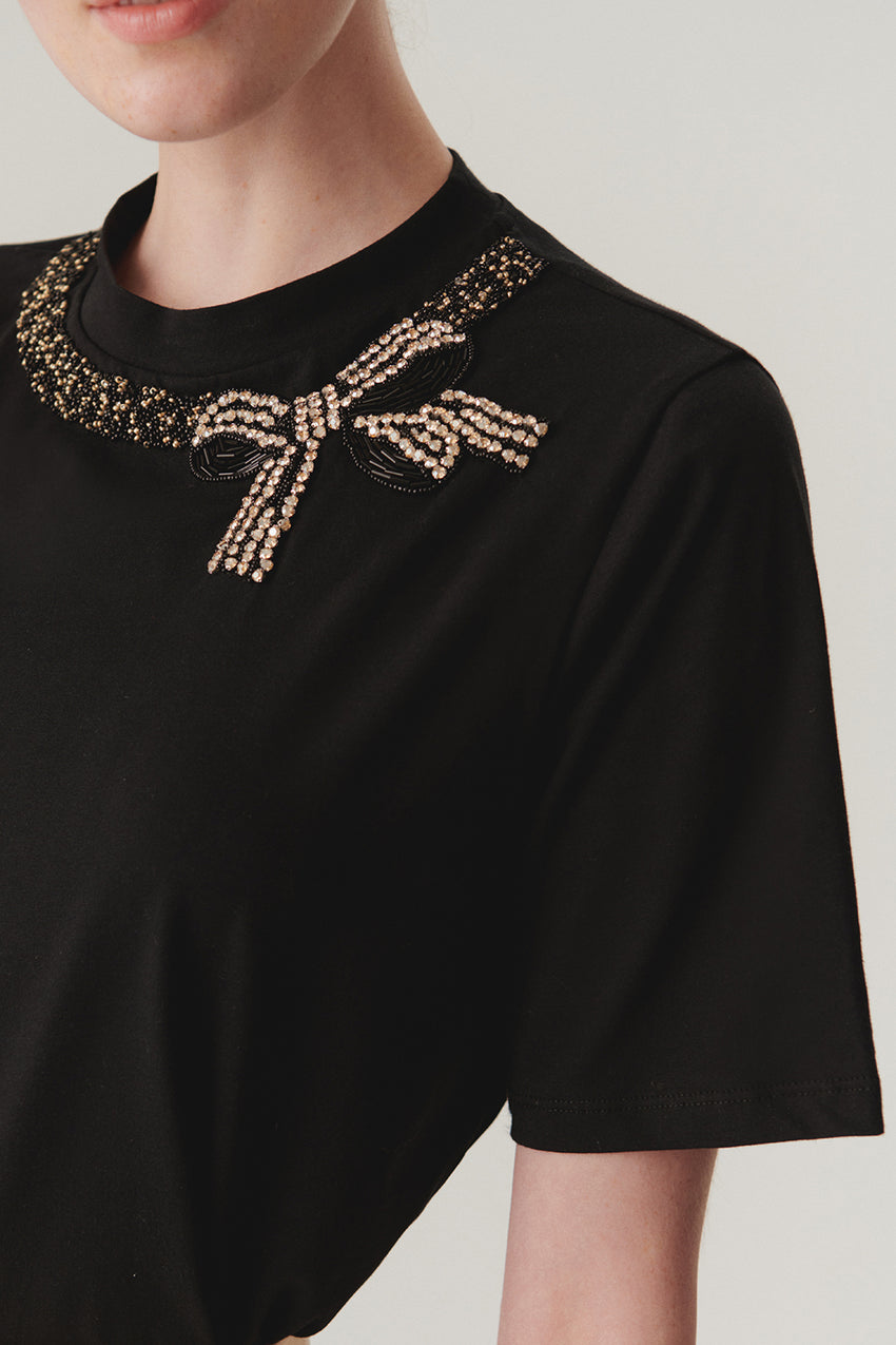 Leilani Tshirt - BLACK