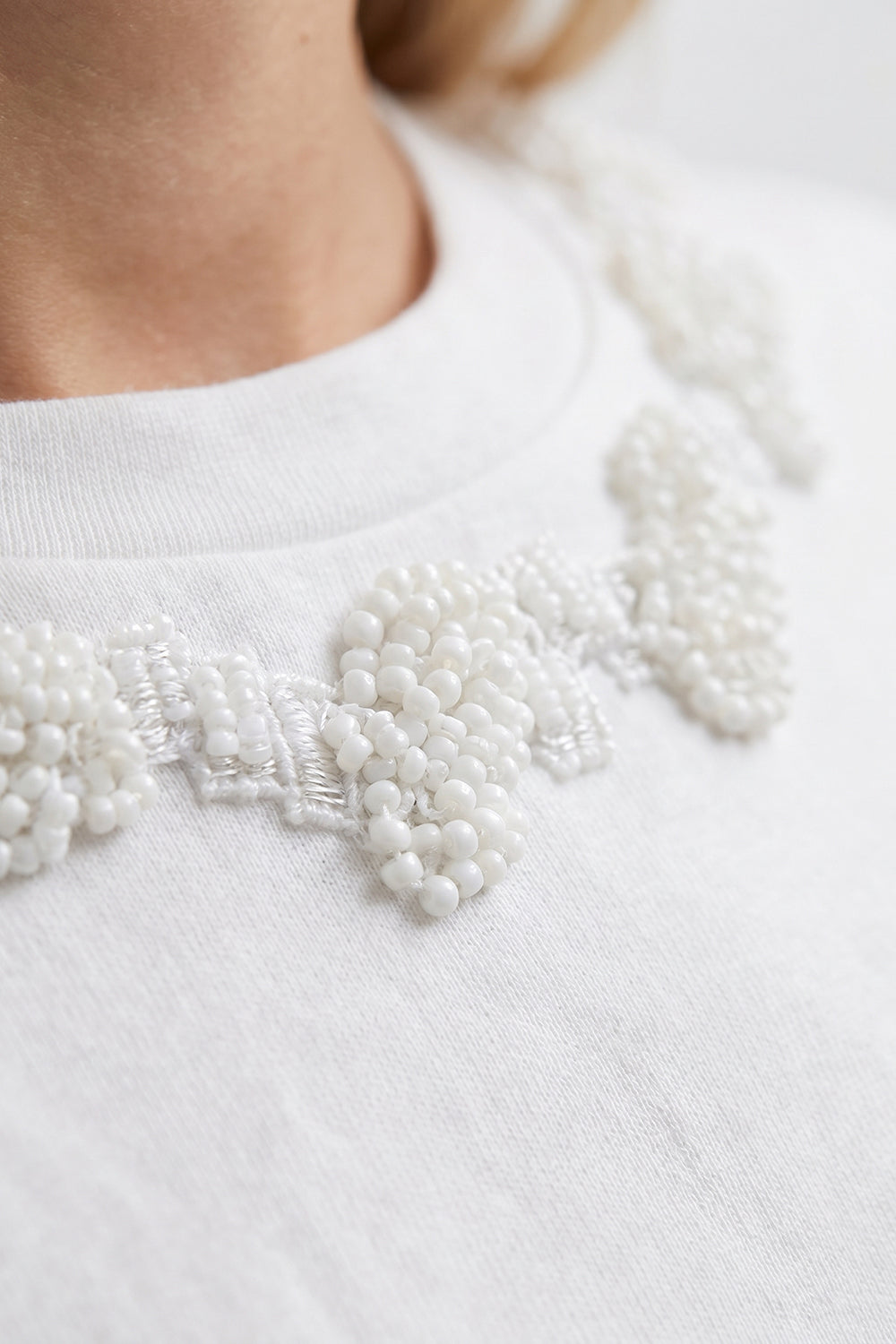 Liliana Knit Tshirt – BONE