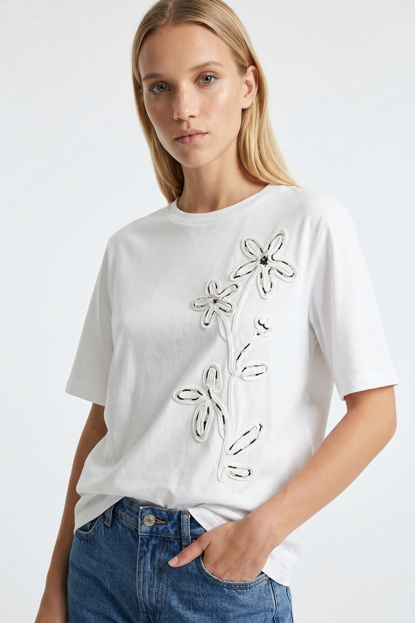Limaara TShirt - BLACK WHITE