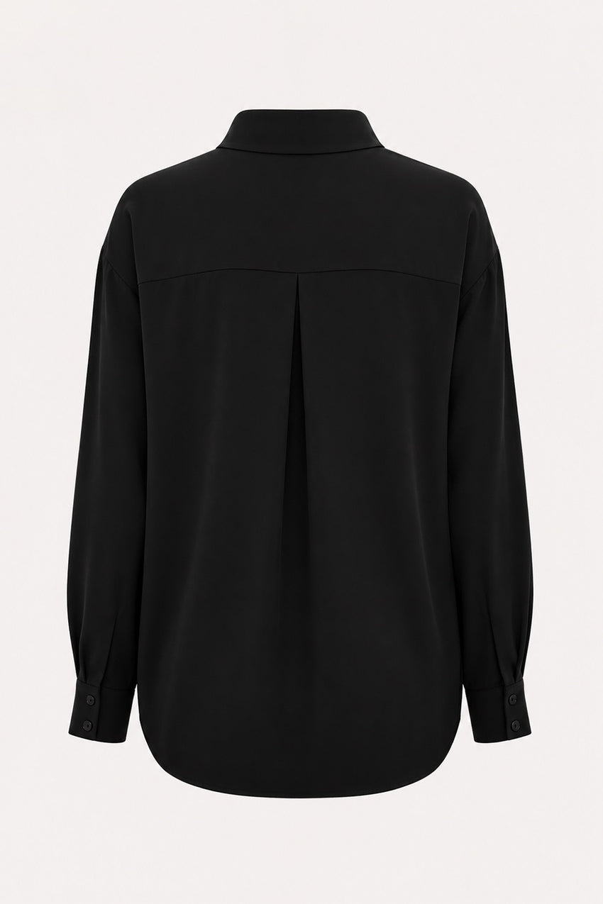 Alexander Long Sleeve Shirt – BLACK