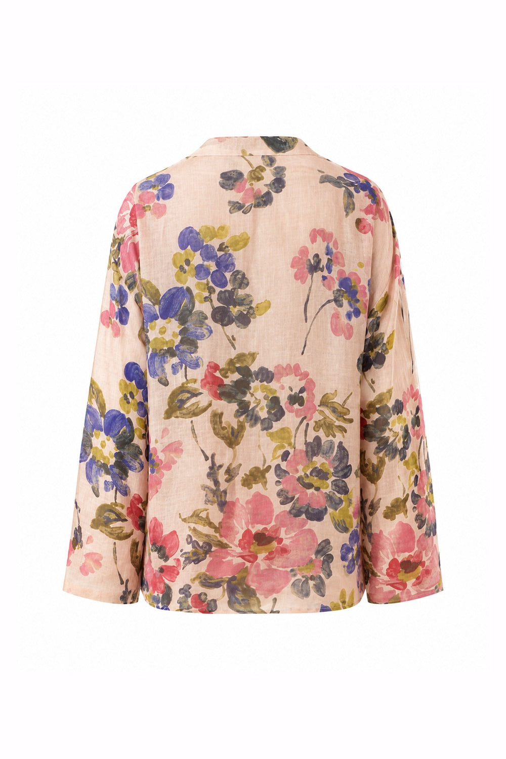 Jazlyn Floral Printed Blouse - MULTI COLOR