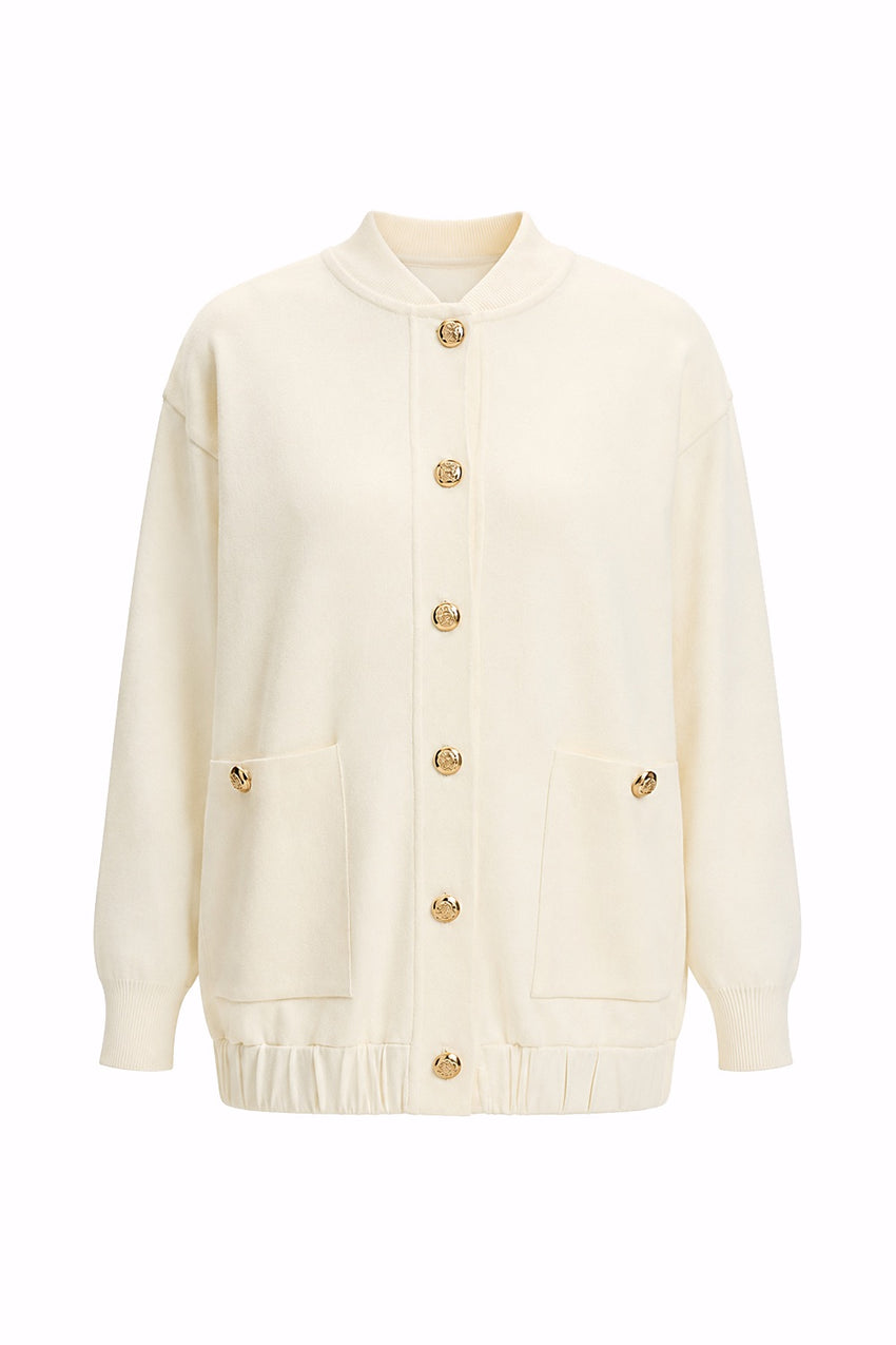 Barbara Knit Cardigan – ECRU