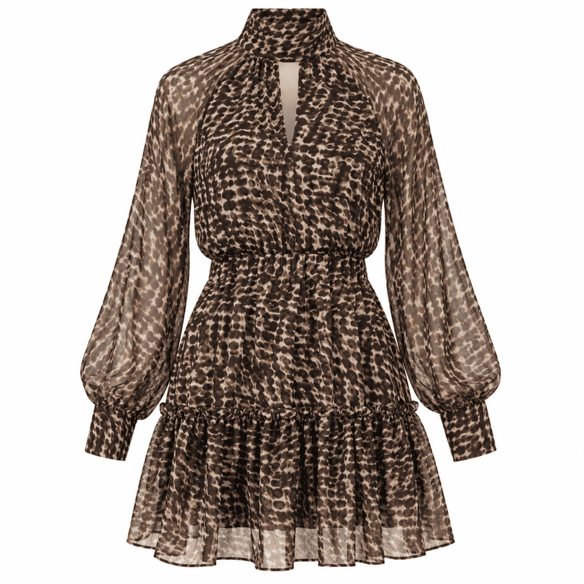 Angelique Mini Dress - MULTI COLOR