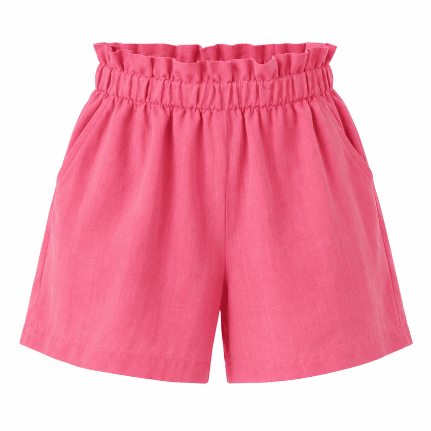 Dayana Shorts Elastic Waist - PINK