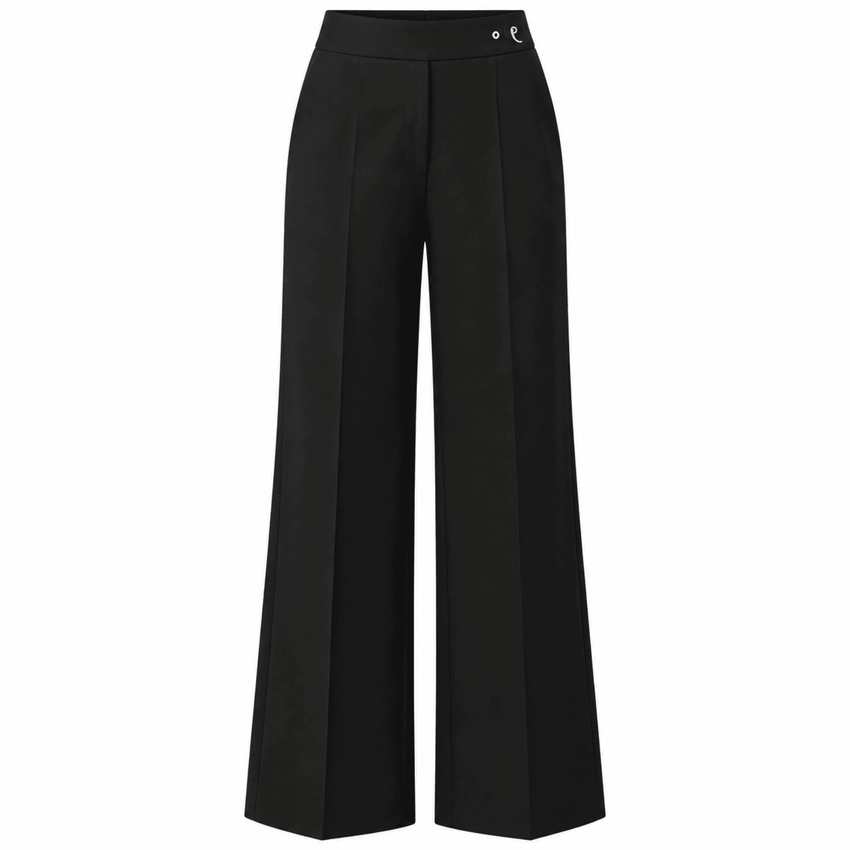 Avayah Tailored Pocketed Pants - Black