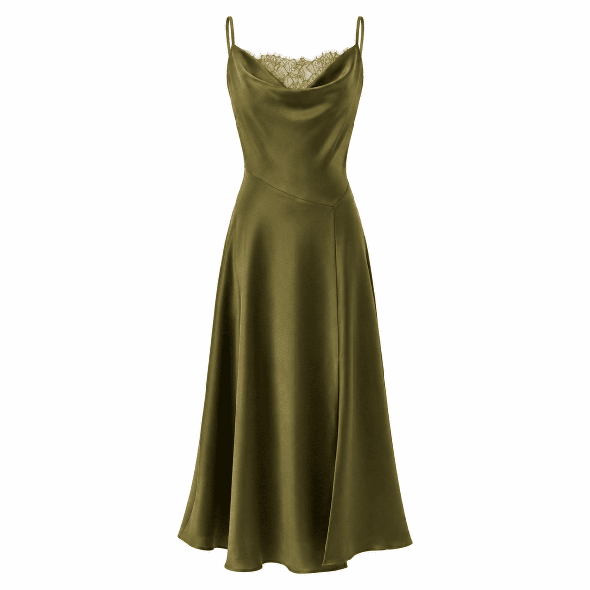 Macy Midi Dress - KHAKI