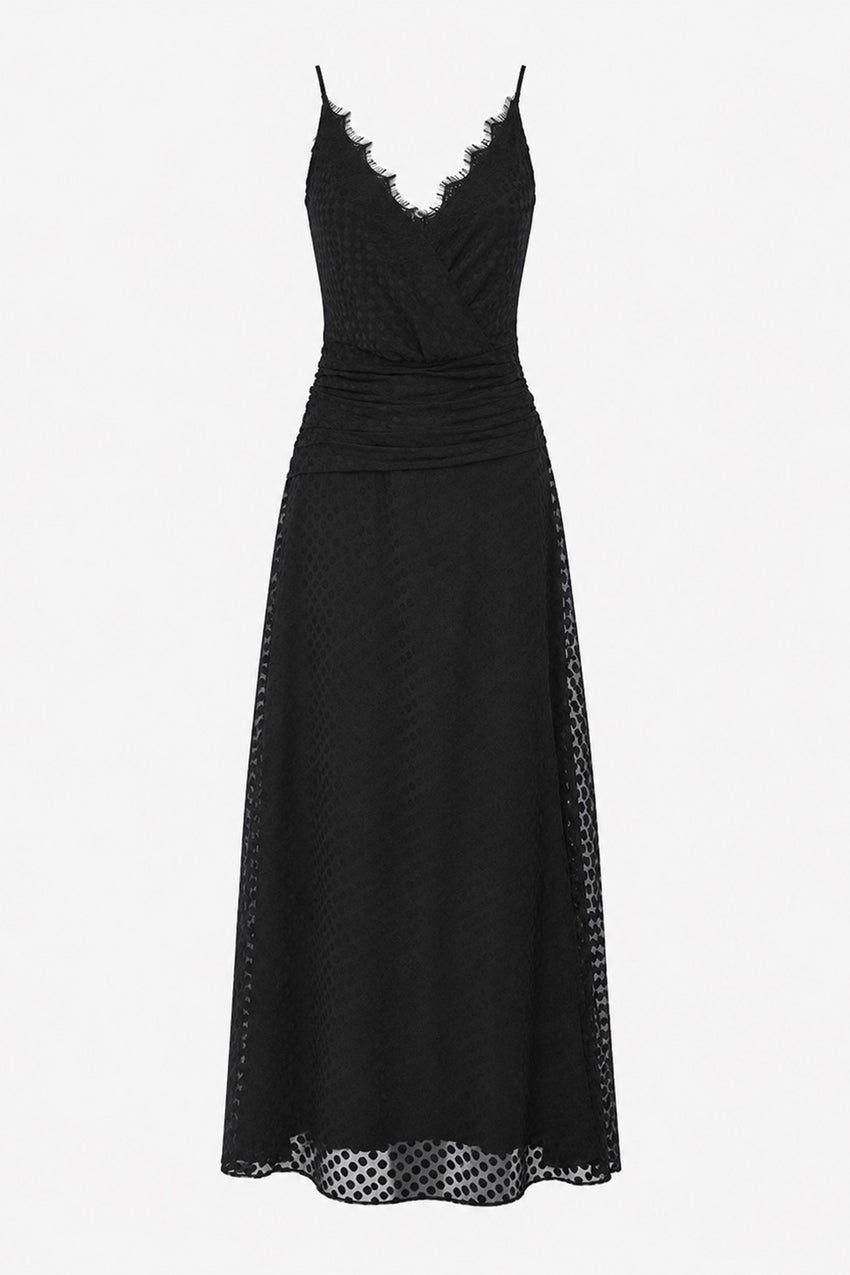 Emely Maxi Dress - BLACK