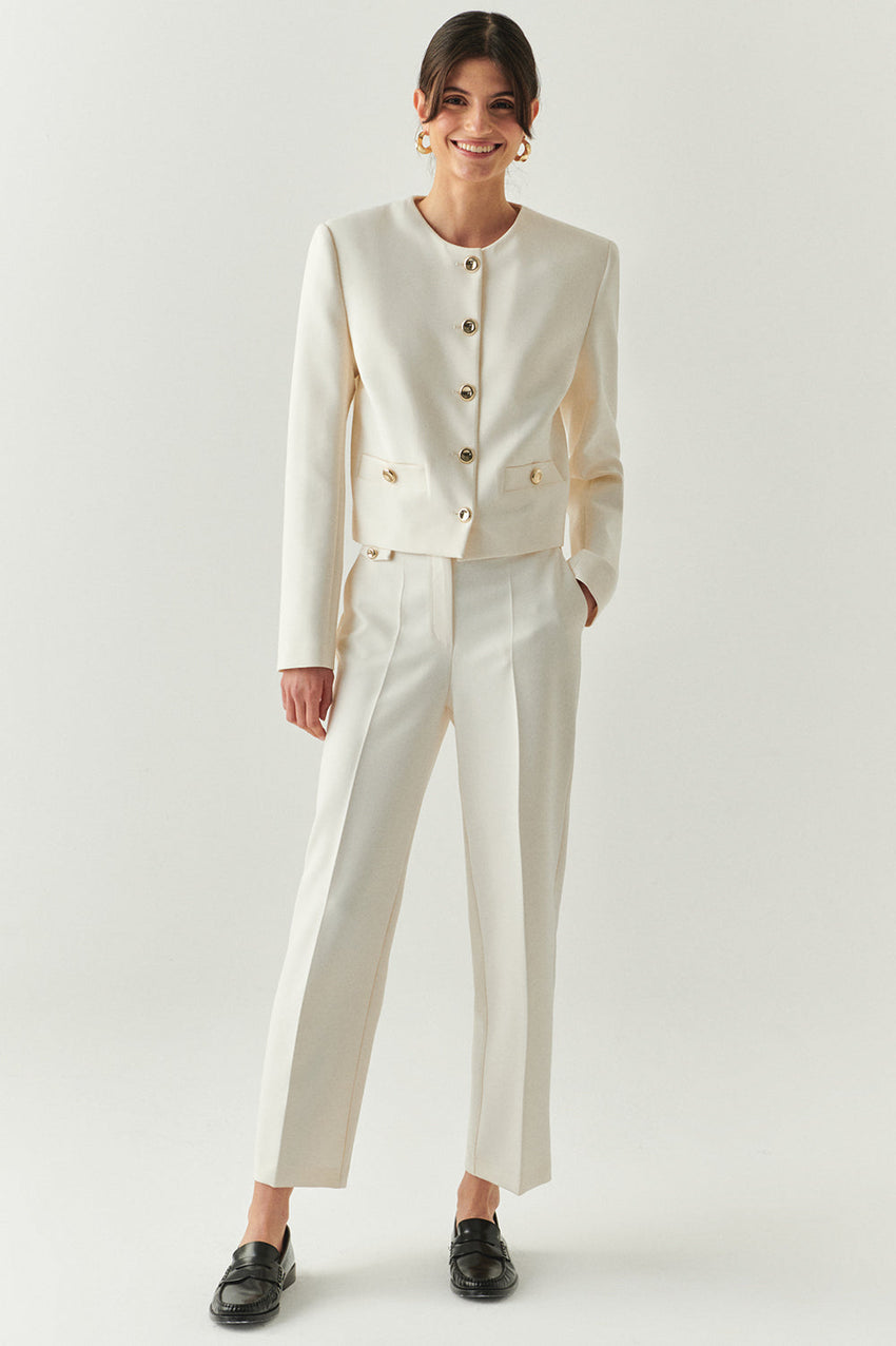 Coraline Tailored Pocketed Pants