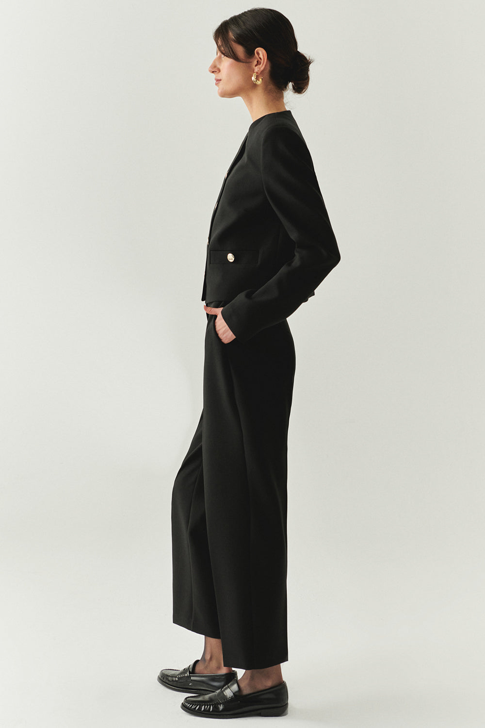 Coraline Tailored Pocketed Pants