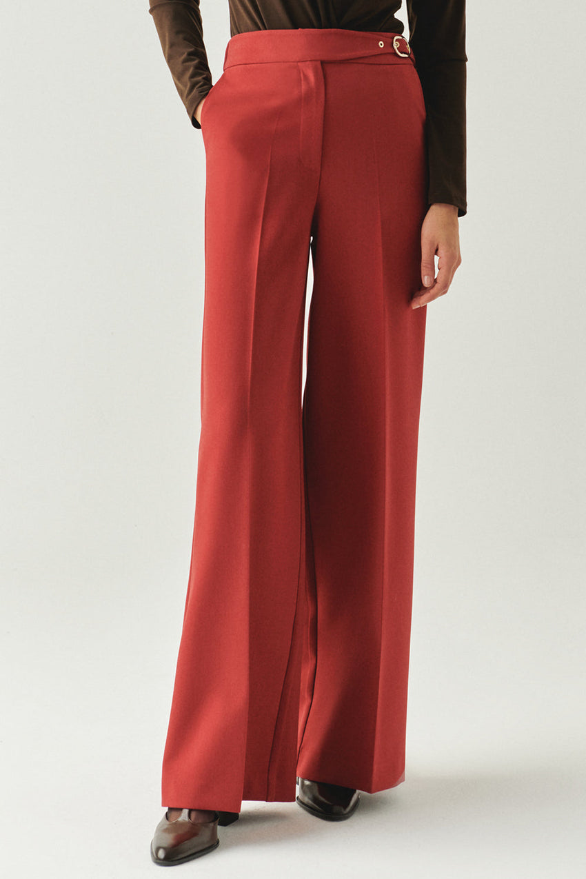 Avayah Tailored Pocketed Pants