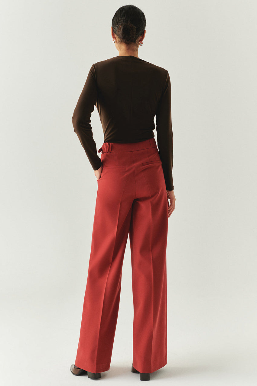 Avayah Tailored Pocketed Pants