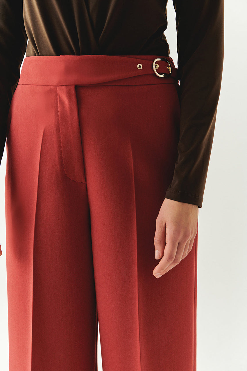Avayah Tailored Pocketed Pants