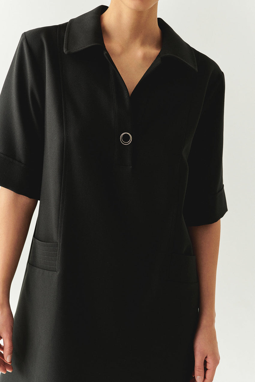 Janelle Short Sleeve Shirt Dress