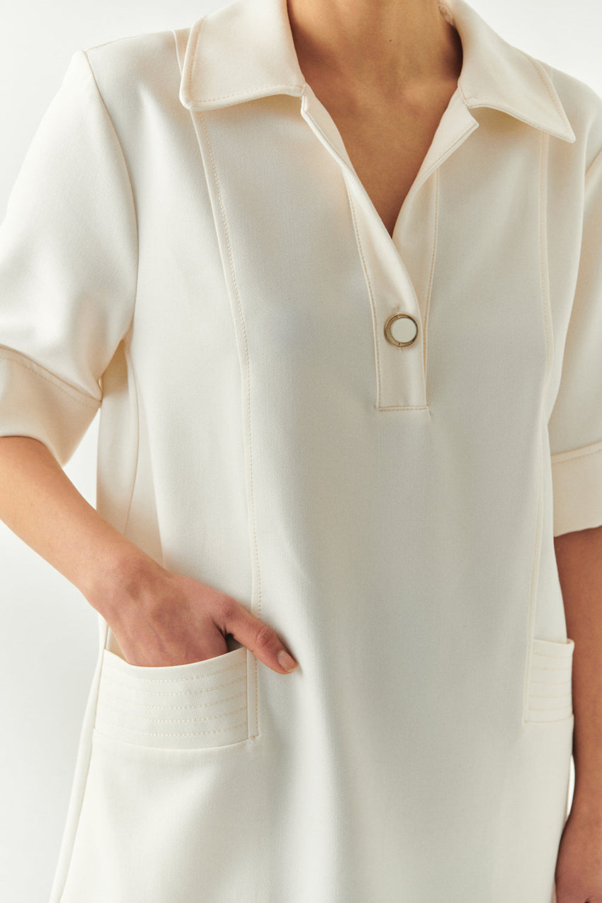 Janelle Short Sleeve Shirt Dress