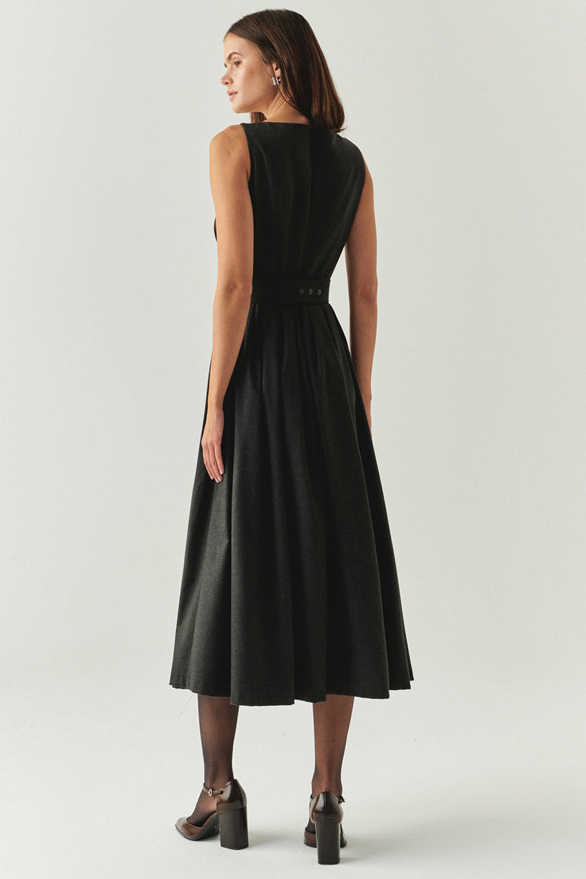 Ayleen Sleeveless Fit-and-Flare Dress