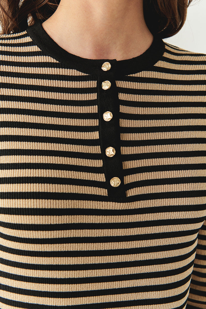 Saffron Knit Blouse