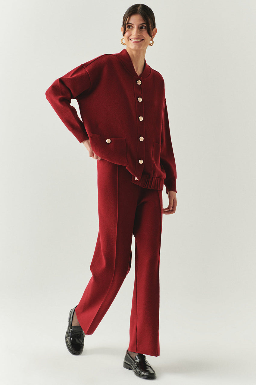 Belle Knit Pants with Pockets