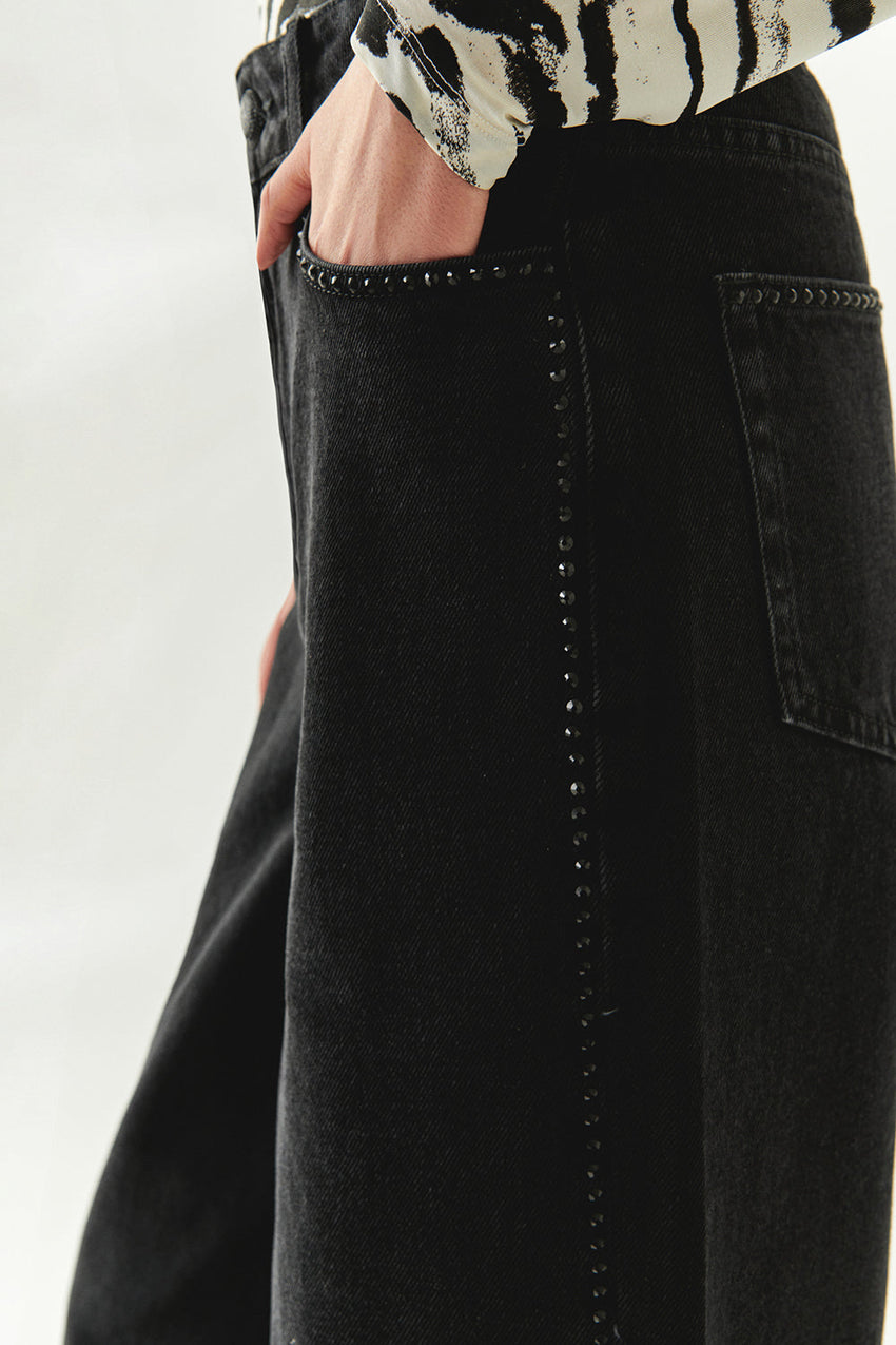 Madalyn Denim Jeans with Pockets