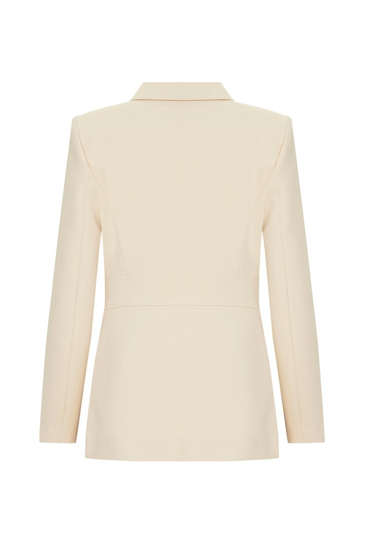 Fitted Pocket Jacket – ECRU