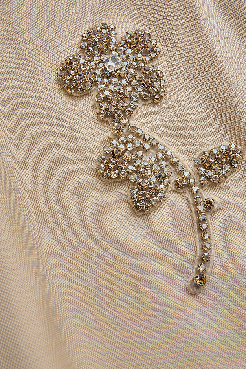 Regular Luxe Kimono Wrap Jacket - Ecru