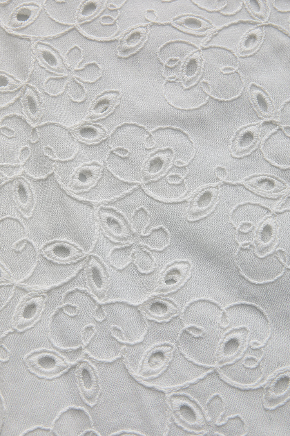 Nayali Eyelet Blouse - WHITE