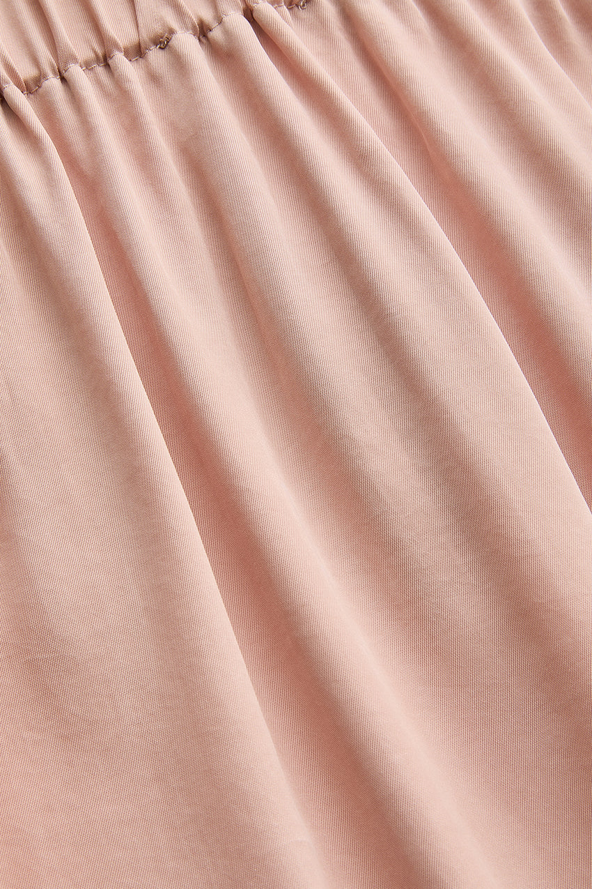 Regular Fit High Waist Cargo Trousers - Pink