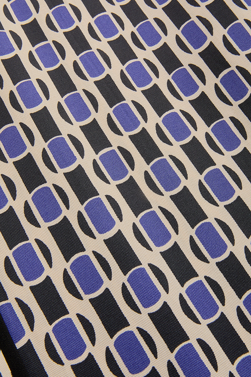 Regular Chic Fluid Wide-Leg Pants - Multicolor