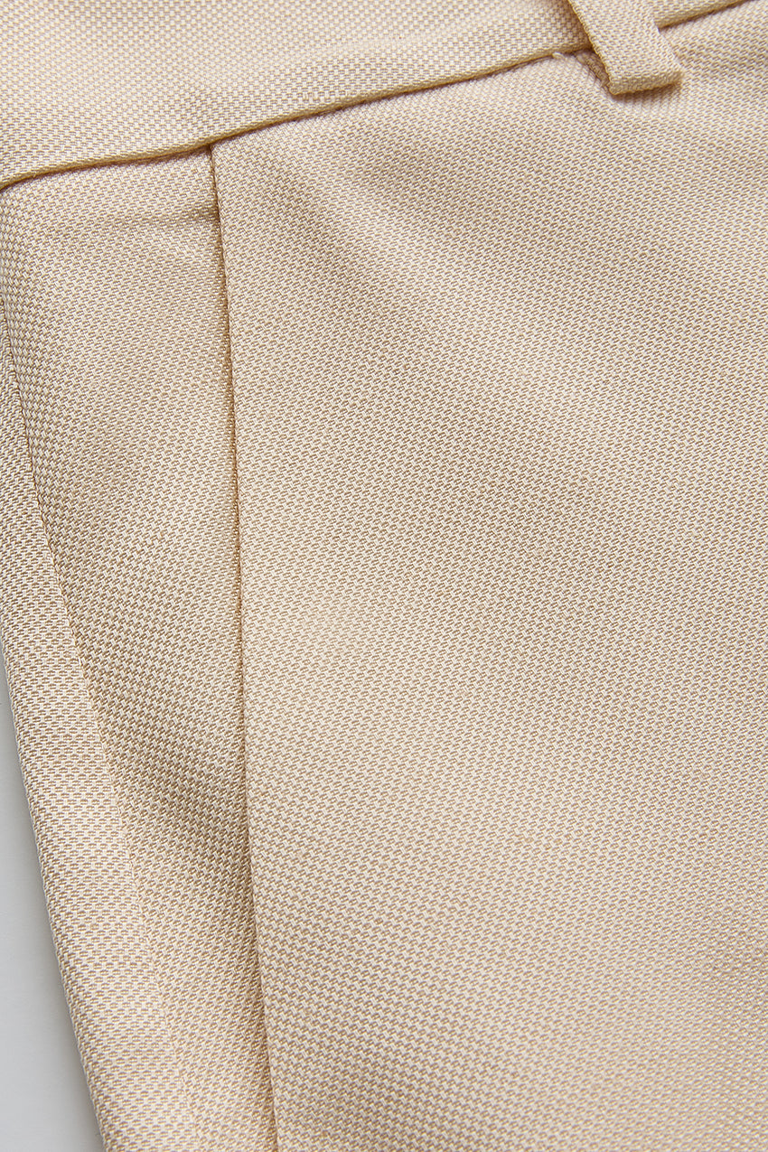 Regular Timeless Wide-Leg Shorts - Ecru