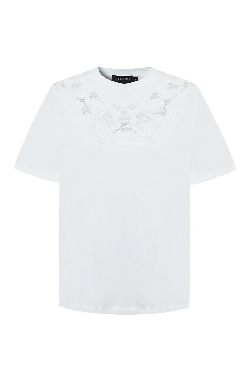 Teagan Tshirt-WHITE