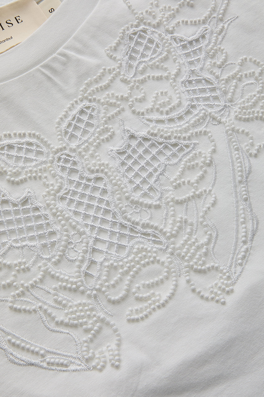 Teagan Tshirt-WHITE