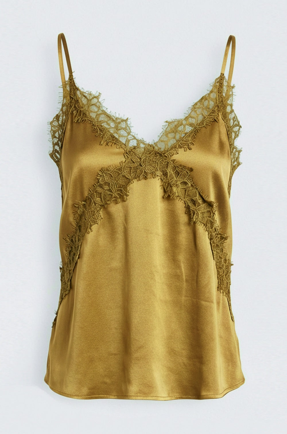 Regular V-Neck Camisole - Yellow