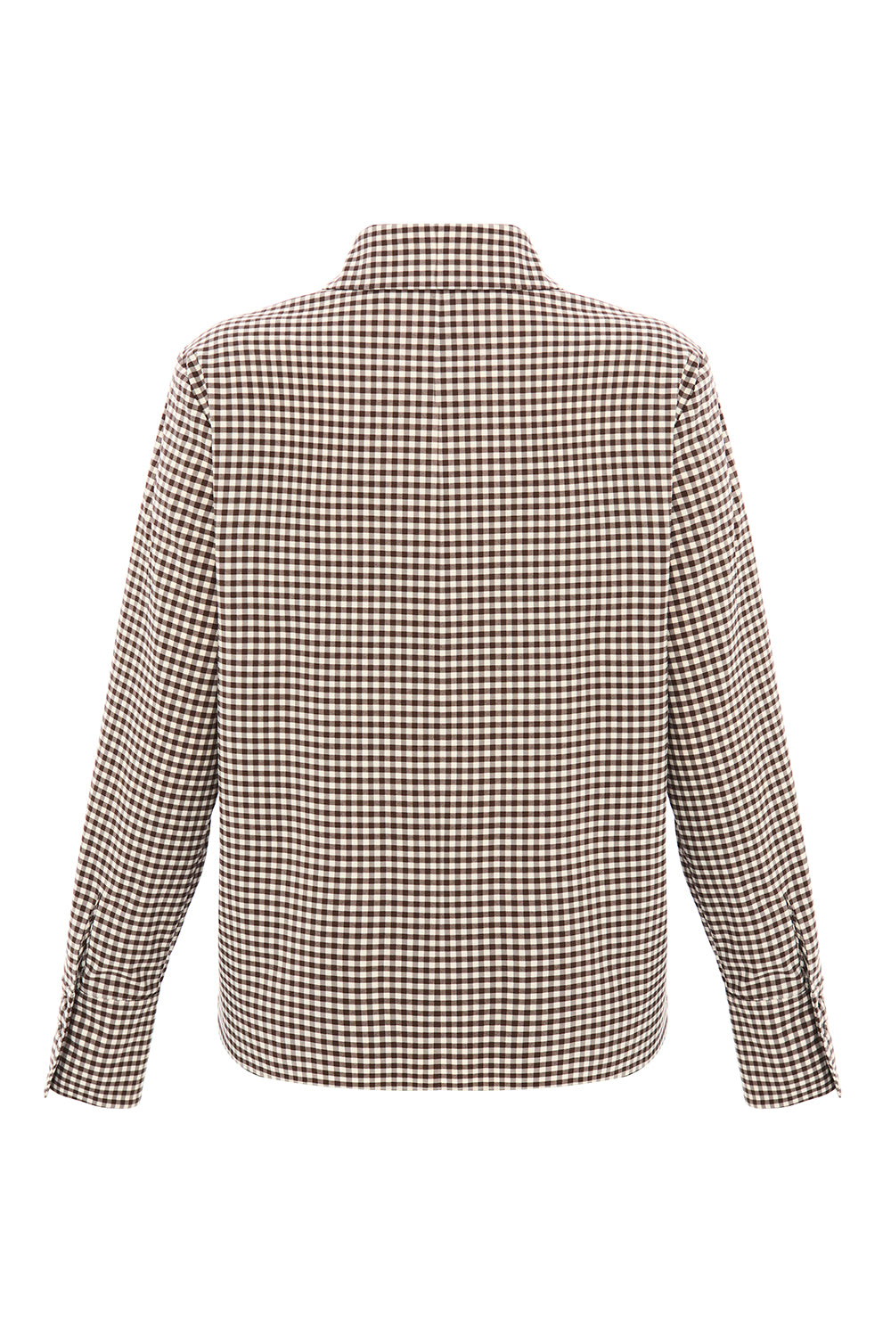 Regular Fit Plaid Shirt - Ecru