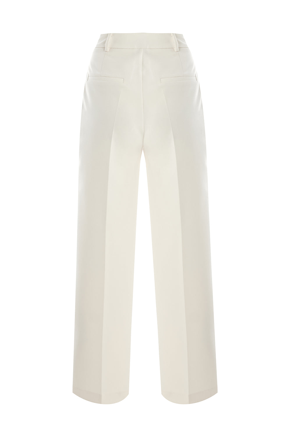 Tailored Pocketed Pants - ECRU