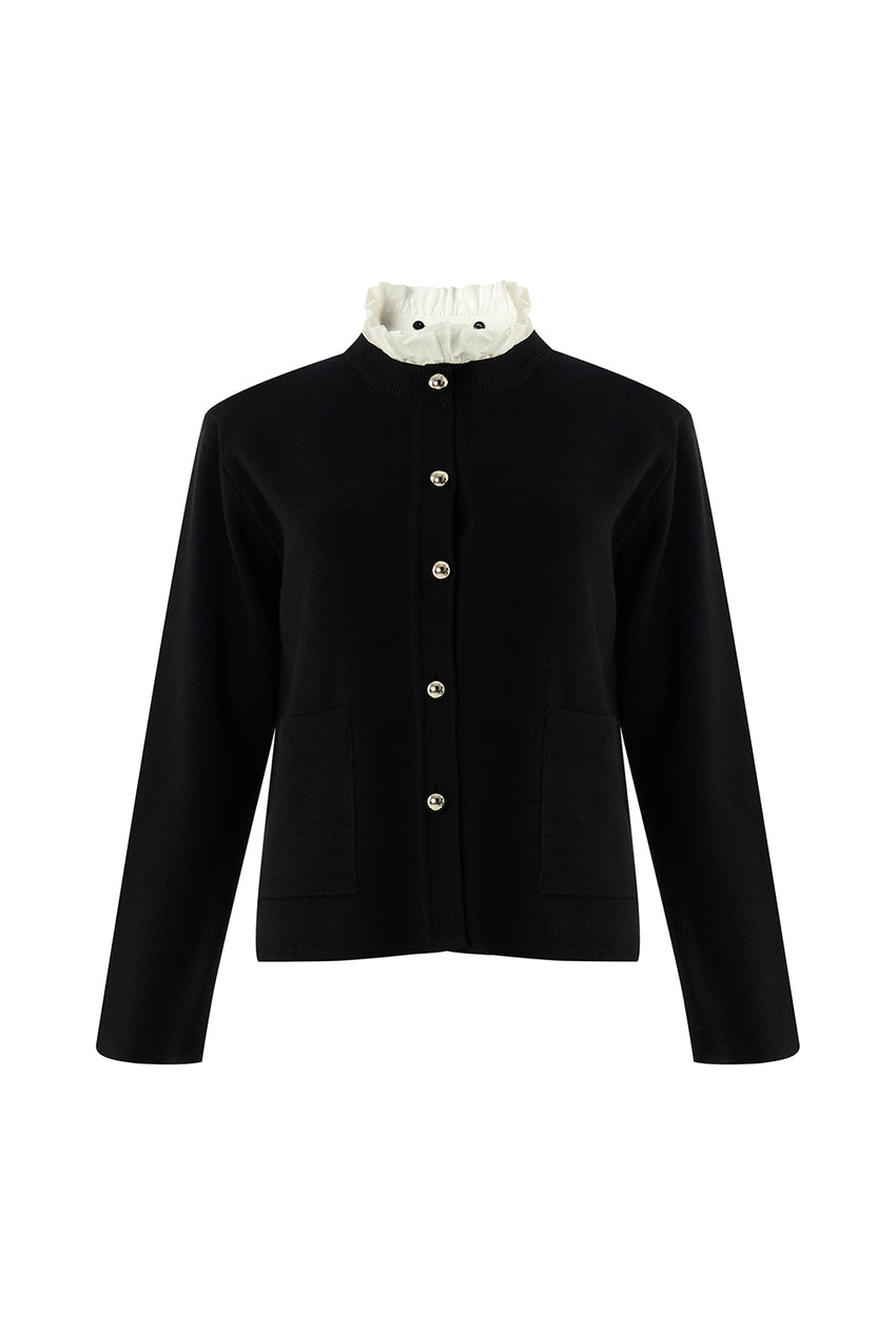 Kamilah Knit Cardigan - Black