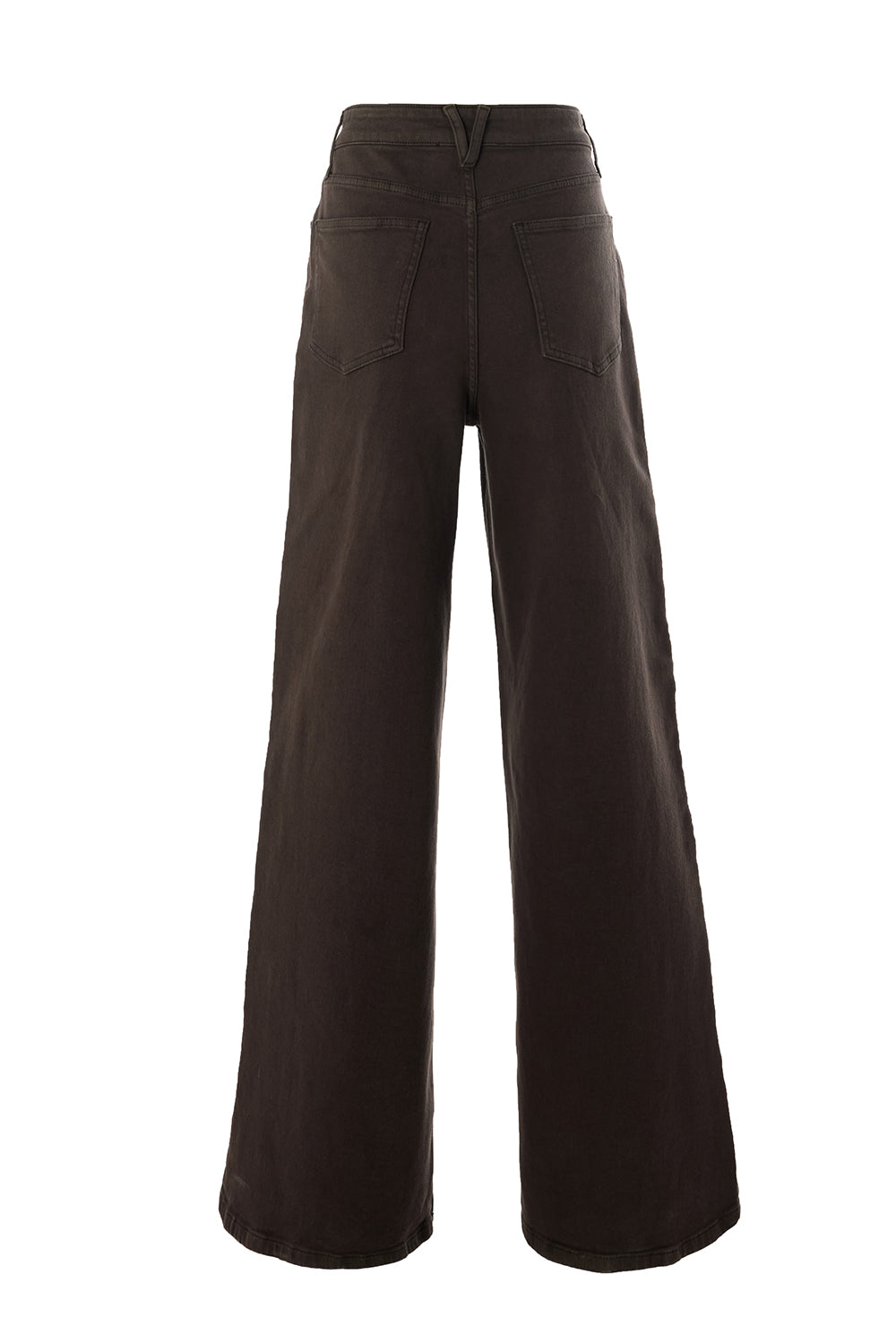 Daisy Brown Denim Jeans with Pockets