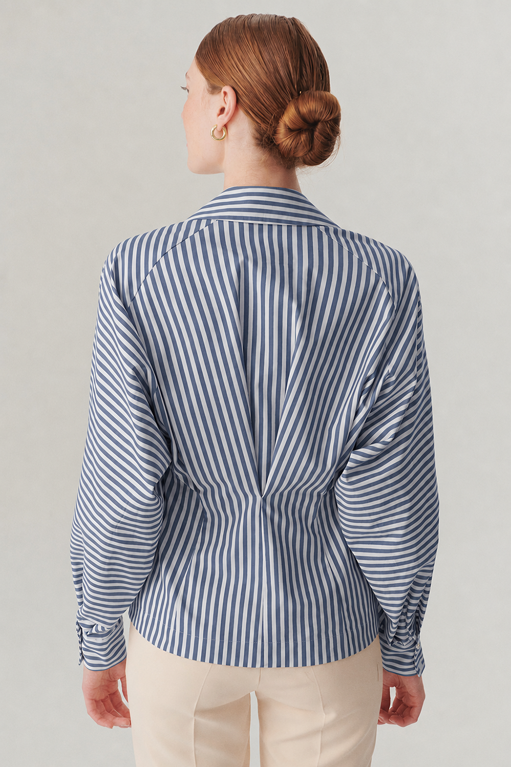 Emersyn Cotton Shirt - BLUE