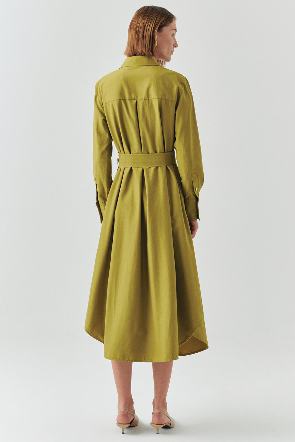 McKinley Belted Shirt Dress