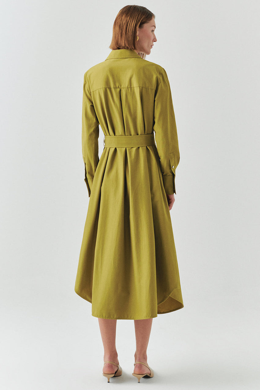 McKinley Belted Shirt Dress