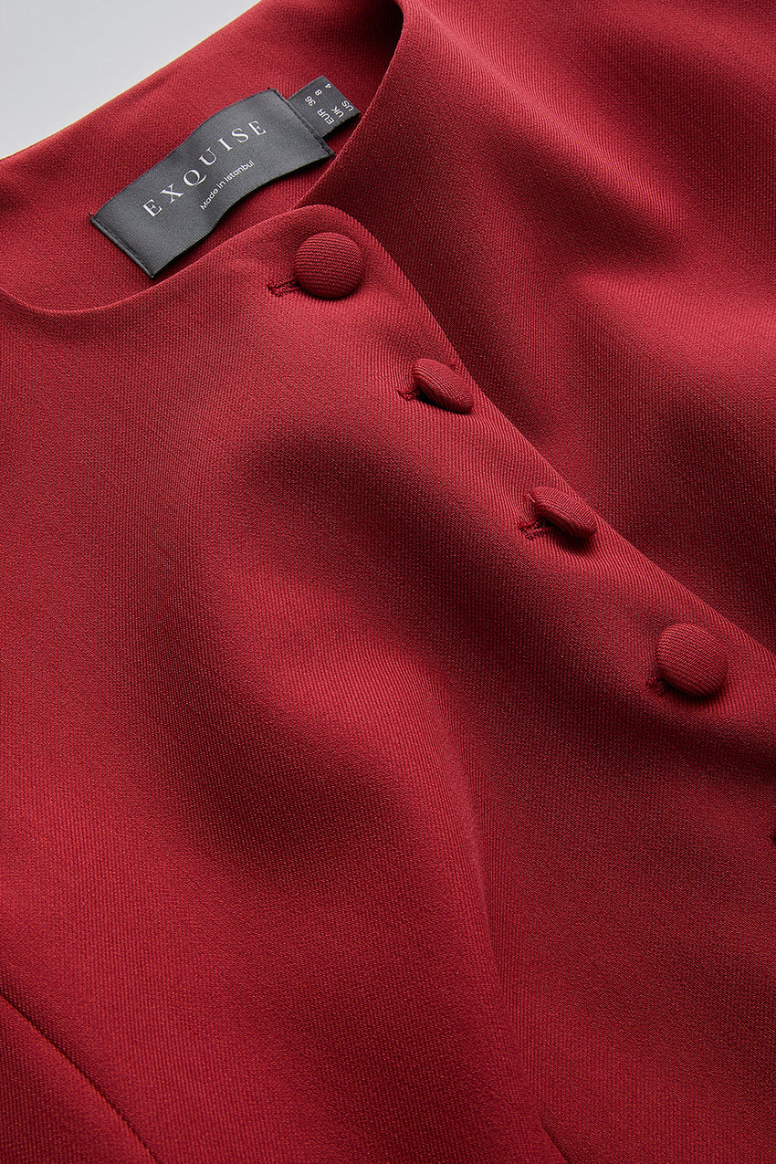 Elowyn Sleeveless V-Neck Vest