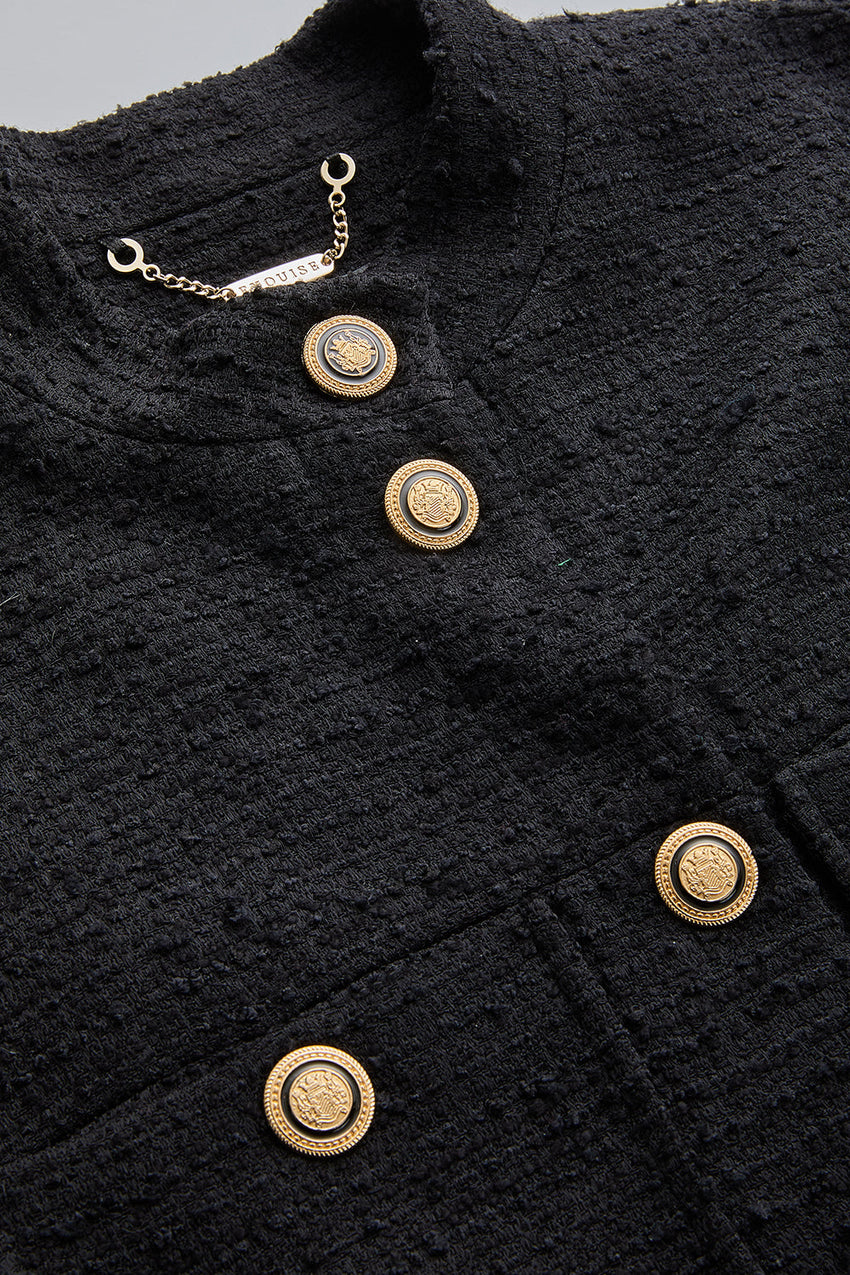 Goldie Sleeveless High Neck Vest