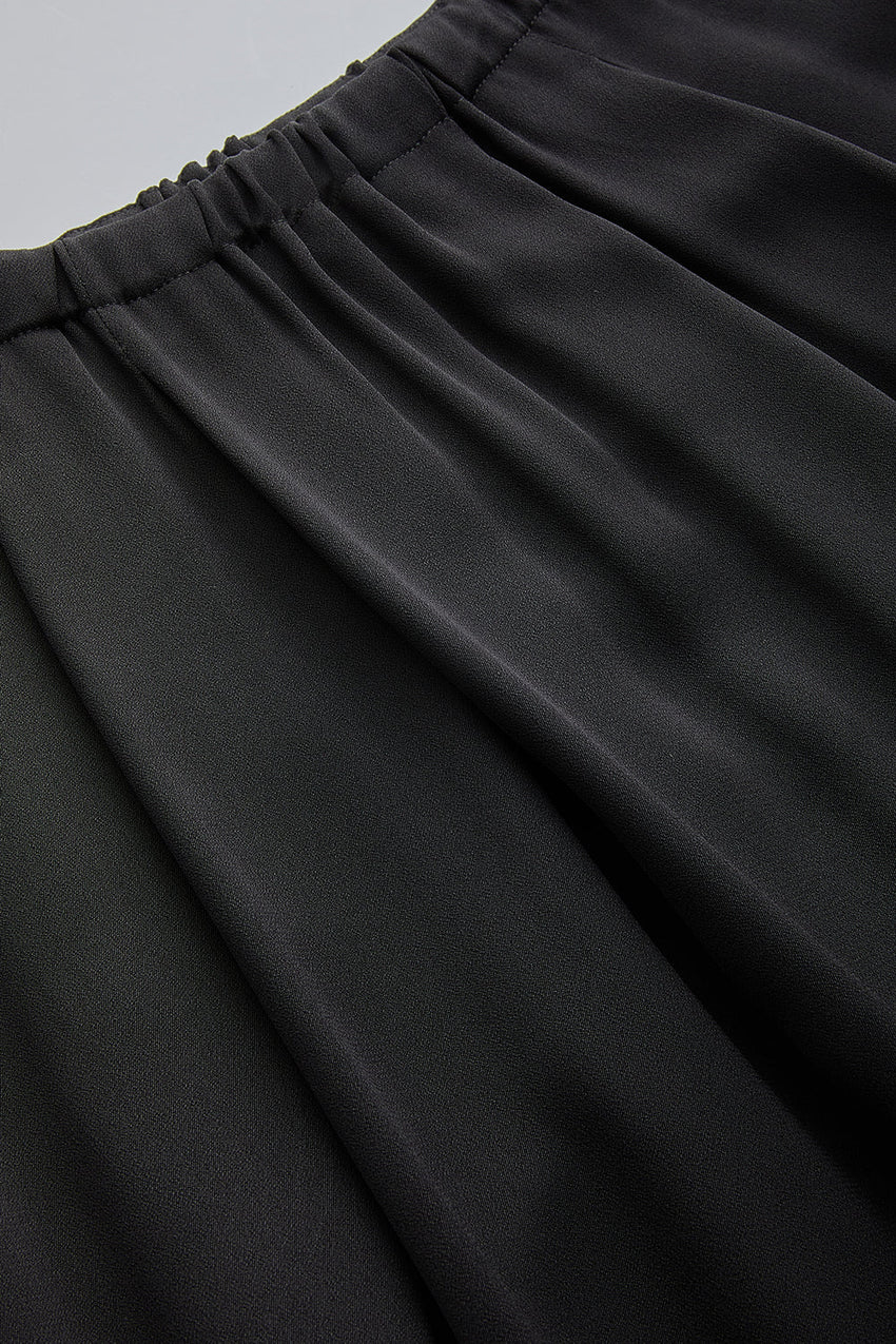 Eilenn Sheer Viscose Maxi Skirt