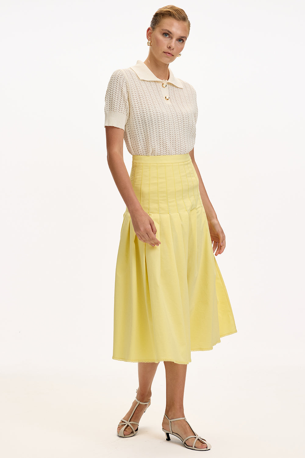 Midi Skirt - YELLOW