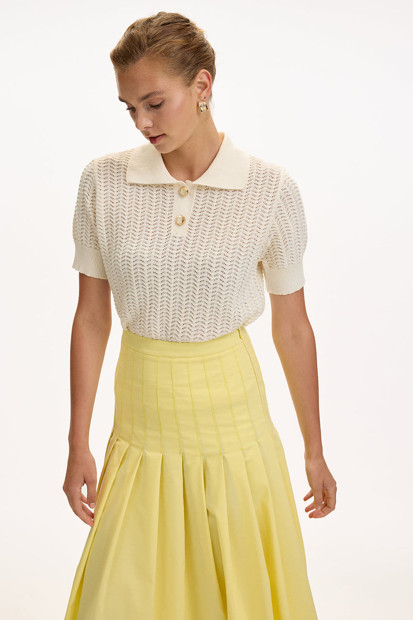 Midi Skirt - YELLOW